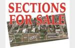 Sections for Sale - Hastings